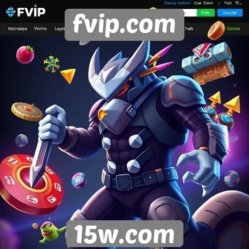 Visão geral dos jogos disponíveis em fvip.com